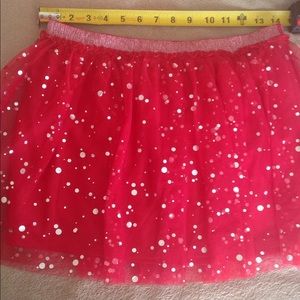 Red and Silver Tutu